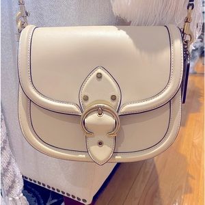 COACH BEAT SADDLE BAG   IVORY